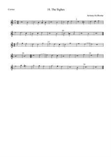 The Sighes: canto by Anthony Holborne