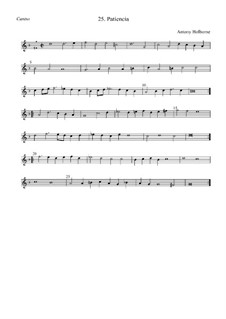 Patiencia: canto by Anthony Holborne
