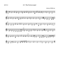 The Fairie-round: quinto by Anthony Holborne