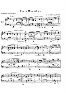 Mazurkas, Op.50: set completo by Frédéric Chopin
