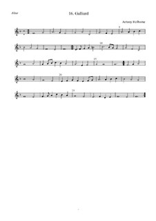 Galliard in F Major for Strings: alto by Anthony Holborne