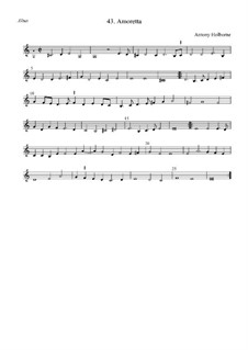 Amoretta: alto by Anthony Holborne