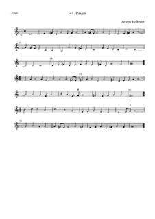 Pavan for Strings (G Major): alto by Anthony Holborne