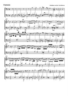Fantasia for Organ: Fantasia for Organ by Abraham van den Kerckhoven