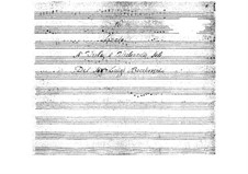 Sonata for Viola and Basso Continuo: Sonata for Viola and Basso Continuo by Luigi Boccherini