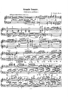 Sonatas for Piano (Collection): para um único musico (Editado por H. Bulow) by Frédéric Chopin