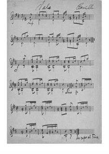 Waltz for Guitar: Waltz for Guitar by Ferdinando Carulli