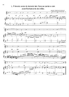 Primeiro verso do terceiro tom para cantar e órgão: Primeiro verso do terceiro tom para cantar e órgão by Manuel Rodrigues Coelho