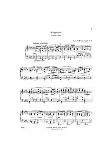 Four Pieces, Op.24: No.3 Cradle Song by Edward MacDowell