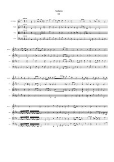 Quartet for Clarinet and Strings in E Flat Major, S.78 WoO 5: movimento III by Johann Nepomuk Hummel