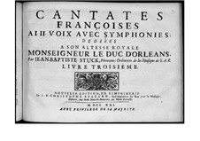 French Cantatas: book III by Jean-Baptiste Stuck