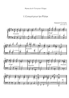 Mass: No.7 Concert pour les Flûtes by Gaspard Corrette