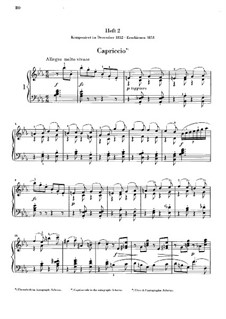 Aquarelles, Op.19: No.6-10 by Niels Wilhelm Gade