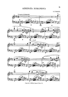 Serenata Romanesca in D Flat Major: Para Piano by Giuseppe Ferrata