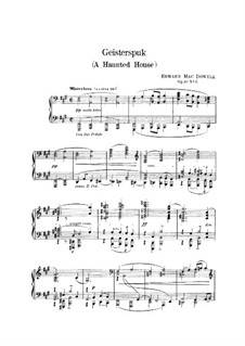 Fireside Tales, Op.61: No.5 A Haunted House by Edward MacDowell