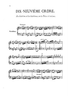 Dix-neuvième ordre: Dix-neuvième ordre  by François Couperin