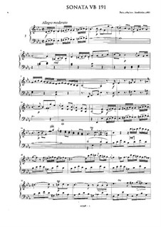 Sonata for Piano in E Flat Major, VB 191: Sonata para piano em E flat maior by Joseph Martin Kraus