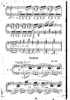 Elegy, Op.22: Elegy by Jean-Henri Ravina