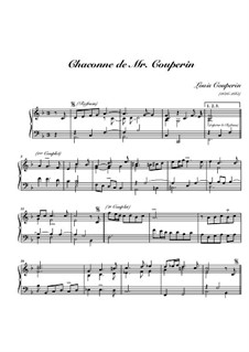 Chaconne in F Major: Chaconne in F Major by Louis Couperin