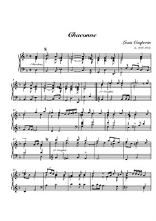 Chaconne in G Minor: Chaconne in G Minor by Louis Couperin