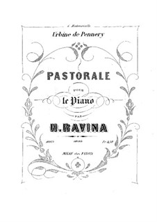 Pastorale, Op.29: Pastorale by Jean-Henri Ravina