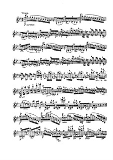 Complete set: No.10-15 by Niccolò Paganini