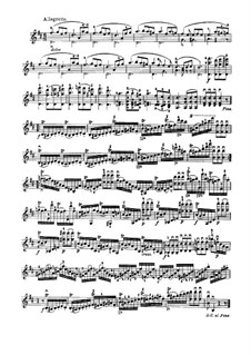 Complete set: No.20-24 by Niccolò Paganini