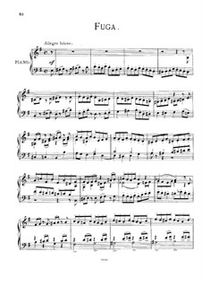 Suite No.3 in E Minor, Op.72: fuga by Joseph Joachim Raff