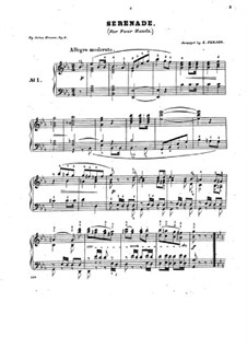 Two Pieces, Op.4: duas peças by Anton Krause