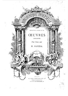 Selected Piano Works, Op.11, 18, 20, 21, 22: todas as peças by Jean-Henri Ravina