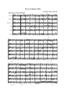 Tircis et Célimène. Chaconne: Tircis et Célimène. Chaconne by Jean Baptiste Matho