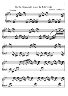 Suite No.2 in A Major: Suite No.2 in A Major by Johann Mattheson