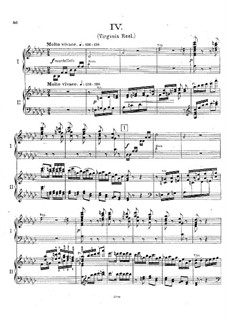 Fantastic Suite for Piano and Orchestra, Op.7: Movement IV. Arrangement for two pianos four hands by Ernest Schelling