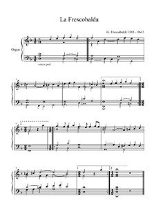 La Frescobalda: para orgãos by Girolamo Frescobaldi