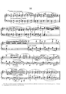 Eleven New Bagatelles for Piano, Op.119: Bagatelle No.11 by Ludwig van Beethoven