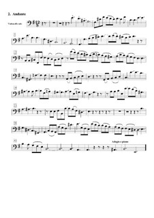 Concerto Grosso No.3 in E Minor, HWV 321: Movimento II - parte em violoncelo by Georg Friedrich Händel