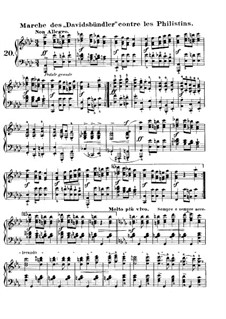 Carnival, Op.9: No.20 Marche des 'Davidsbündler' contre les Philistins by Robert Schumann