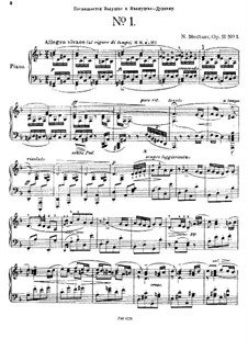 Six Fairy Tales, Op.51: Fairy Tale No.1 by Nikolai Medtner