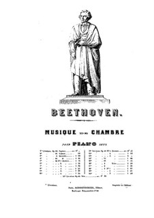 Quartet No.3 in  D Major: versão para piano by Ludwig van Beethoven