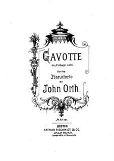 Gavotte: gavota by John Orth