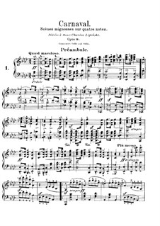 Carnival, Op.9: No.1 Préambule by Robert Schumann