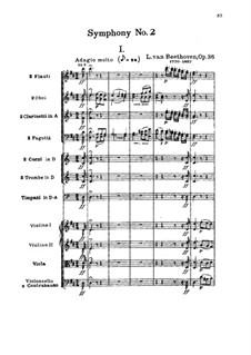 Complete set: partitura completa by Ludwig van Beethoven