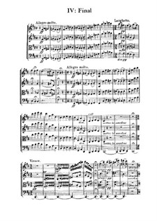 String Quartet in D Major, M.9: Movimento IV by César Franck