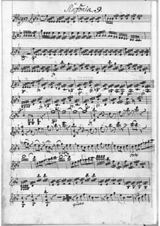 Sinfonia in E Flat Major: Sinfonia in E Flat Major by Antonio Filtz