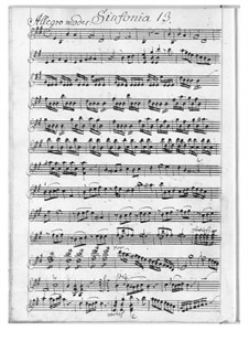 Sinfonia in E Major: Sinfonia in E Major by Antonio Filtz