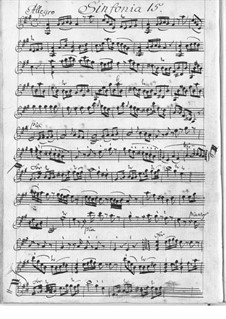 Sinfonia in A Major for Strings: Sinfonia in A Major for Strings by Antonio Filtz