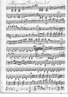 Sinfonia in C Major: Sinfonia in C Major by Antonio Filtz