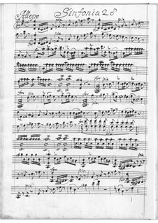 Sinfonia for Strings: Sinfonia for Strings by Antonio Filtz