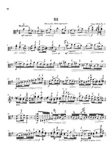 Three Suites for Viola, Op.131d: Suite No.3 in E Minor by Max Reger