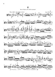 Three Suites for Viola, Op.131d: Suite No.2 in D Major by Max Reger